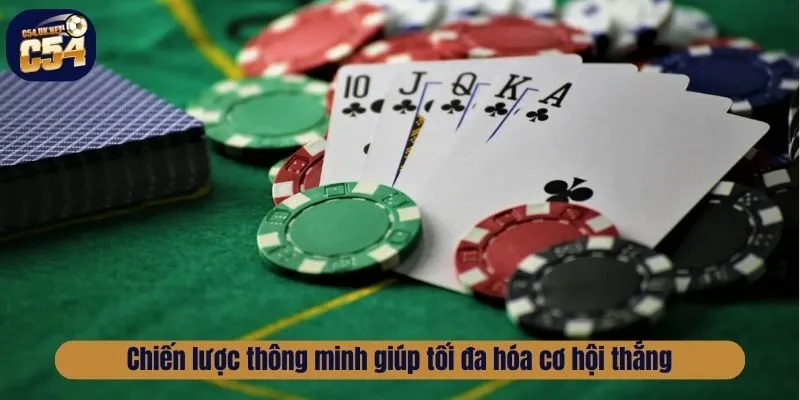Chiến lược thông minh giúp tối đa hóa cơ hội thắng